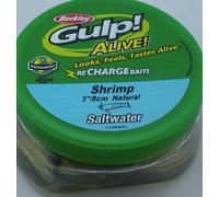 Berkley GAPSHR3-NAT Gulp Alive 3" Gambero 11 Oz Secchio Naturale