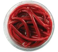 Berkley Gulp Alive, Confezione Doppia Vermi da Pesca, Colore: Rosso