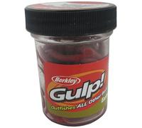 BERKLEY Gulp Earthworm, Linea Uomo, Rosso, One Pack 4 inch
