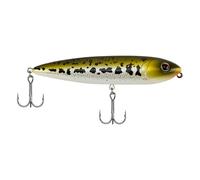 Berkley J-Walker 100 Esca da Pesca Topwater - Azione Walk-the-Dog, Lunga Distanza di Lancio, Pescatori di Bass, Lucci e Predatori, Esca Galleggiante in Acqua di Superficie 10cm, Osso
