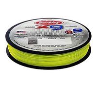 Berkley Lenza da pesca intrecciata X9, 9 fili, per pesca in acqua salata e d'acqua dolce, unisex, verde fiamma, 31,5 kg, 300 m