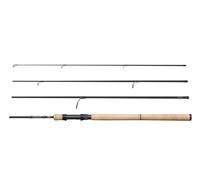 Berkley Lightning HT II Canna da pesca spinning da viaggio - Carbonio leggero 24HDC, design compatto a 4 pezzi, per pescatori di pesci predatori d'acqua dolce e salata, 2,89m