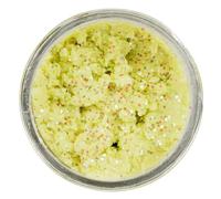 BERKLEY POWERBAIT® NATURAL SCENT TROUT BAIT - CONFEZIONE DA: 50 GR / 1.75 Oz, COLORE: SUNSHINE YELLOW/GARLIC
