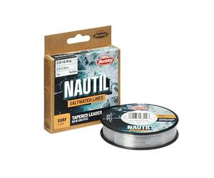Berkley Nautil Surf Monofilamento affusolato | Lenza da pesca affusolata per lanci lunghi | Resistente all'abrasione | Per la pesca in acqua salata o dolce | 0,28 mm-0,57 mm | 4,7 kg-16,1 kg | 5x15 m
