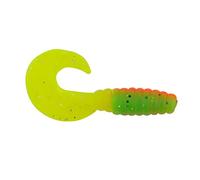 Berkley Esche PowerBait Power Grubs PBHPG3-FT Firetiger 3" (8 cm) – 15 pezzi