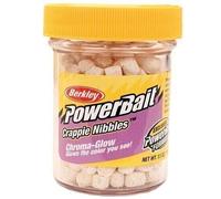 Berkley Powerbait Crappie Nibbles Pasta Esca 32.5ml Jar Splendore Bianco 1117240