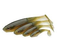 Berkley PowerBait® Cullshad Soft Bait | Esca da pesca realistica | Esca versatile per predatori come lucci, lucioperche, trote e persici | 15 cm | 3 pezzi | Atomic Chicken