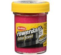 Berkley Powerbait Extra Scent, Esca trota glitterata, Rosso (Red), 2 X 50g