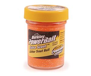 Berkley Powerbait Extra Scent, Esca trota glitterata, Uovo di salmone, 2 X 50g