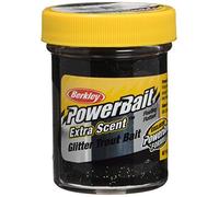 Berkley Powerbait Extra Scent, Esca trota glitterata, Verde (Green), 50g