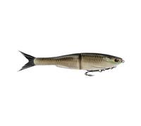 Berkley PowerBait® Nessie Glide Bait - Esca morbida dal profumo irresistibile, lunghezza 12,7 cm, ideale per la pesca del persico, dotata di amo Fusion19, colore alosa