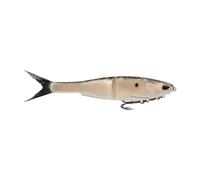 Berkley PowerBait® Nessie Glide Bait - Esca morbida dal profumo irresistibile, lunghezza 22,8 cm, ideale per la pesca della spigola, dotata di amo Fusion19, colore osso bruciato