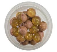 Berkley PowerBait Power Clear Eggs - Esca galleggiante da pesca, color oro trasparente, profumo e sapore irresistibili, presentazione naturale, ideale per trote, Steelhead, salmone e altro ancora