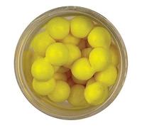 Berkley PowerBait Power Eggs Floating Magnum - Esche galleggianti da pesca al profumo di aglio, barattolo piccolo da 14,2 g, giallo fosforescente
