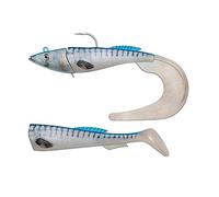 Berkley PowerBait Power Herring, ami da pesca, esche morbide, pesca in mare, merluzzo, unisex, vero sgombro, 300 g, 230 mm