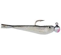 Berkley PowerBait Power Minnow, Black Shad, 2 pollici (10 conteggi)