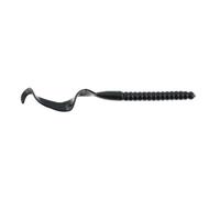Berkley PowerBait® Power Worm Esca da pesca, nera, 10,2 cm | 10 cm, sapore irresistibile, classico profilo a coda riccia, ideale per la pesca primaverile, estiva e autunnale
