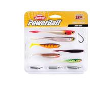 Berkley PowerBait Pro Pack Drop Shot Kit completo per la pesca con Esca morbide con profumo PowerBait, include ami, pesi ed Esca per il pesce persico e il lucioperca, per pescatori d'acqua dolce