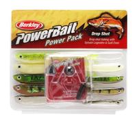 Berkley PowerBait Pro Pack Drop Shot; kit di esche morbide per i pescatori che cercano di pescare pesce persico, lucioperca e predatori; include teste di lancio, ami e esche morbide, vari, assortiti