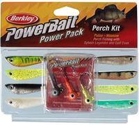 Berkley PowerBait PRO Pack Perch Minnow; Set di Esche morbide per Pescatori Predator; Minnows realistici e Pulse Shads per Jigging e Spinning, Vari, Assortiti