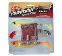 Berkley PowerBait PRO Pack Pike, Soft Lures Uomo, Assortito, 15cm