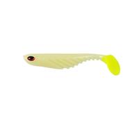 Berkley PowerBait Ripple Shad, Glow/Chartreuse, 3 1/2" (7 Contenitore)