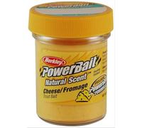 Berkley PowerBait Stampaggio per pasta di trota, confezione multipla, rosso fluorescente e giallo, 2 barattoli di esca per impasti da pesca, 2 stampi + stampino incluso, profumo e sapore irresistibili