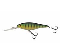 Berkley Pulse Minnow Deep | Esca artificiale per lucci, lucioperca e trote | Design realistico con azione di nuoto aggressiva | Esca per pesca in acqua dolce per laghi e fiumi | 8 cm, Firetiger