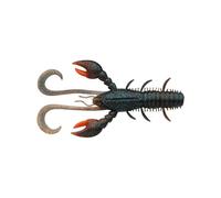 Berkley Pulse Realistic Craw; esca a gambero in plastica morbida per la pesca ai predatori d'acqua dolce; Texas Rig, Carolina Rig, Cheb Rig, Ned Rig e Jighead; 10 cm, Dark Cray UV