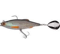 Berkley Pulse Realistic Flash Soft Bait Lure | Paddle Tail Shad per lucci, persici, lucioperca e spigole | Esca artificiale ultra reattiva per predatori d'acqua dolce | 14 cm, bleak