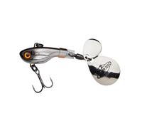 Berkley Pulse Spintail Esca da pesca | Esca ad alte prestazioni per la pesca dei predatori in acqua dolce | Vibrazione a doppia lama, azione oscillante | 7 cm | 14 g | Blu Chartreuse
