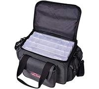 Berkley Ranger Bagagli - Borse da pesca con scatole per attrezzatura e distanziatori, cerniere non corrosive, medie - Midi, grigio