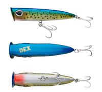 BERKLEY Saltwater Topwater DEX MULLET Popper Lure 145 mm/69 g