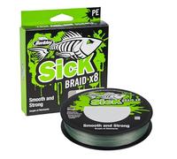 Berkley Sick Braid - Lenza da pesca intrecciata a 8 fili, lenze per la pesca ai predatori in treccia super liscia a 8 fili in PE 150/300 m per la pesca in mare e in acqua dolce