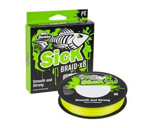 Berkley Sick Braid X8 Flame Green 150m 164yds Trecciato