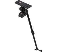 Berkley Supporto per Fish Finder, Alloggiare Facilmente un Fish Finder sul Gommone, Belly Boat o Kayak, Braccio del Trasduttore in Alluminio Estensibile e Regolabile