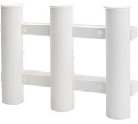 Berkley Durevole Verticale Tubo Asta Rack Polipropilene Costruzione Bianco TR1W