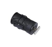 Berkley Testa a sgancio rapido con adattatore per binario | Nylon rinforzato con fibra di vetro | Supporto sicuro per binario kayak | Facile da installare e riposizionare | Nero