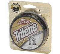 Berkley, Trilene 100% fluorocarbonio. Unisex, Trasparente, 15.3kg | 33lb| 55yd | 50m