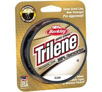 Berkley Trleene, Trilene 100% fluorocarbon Leader Unisex, Trasparente, 3.7kg | 8lb| 55yd | 50m
