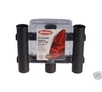 Berkley Tubo Asta Supporto - Nero / Canna da Pesca Cremagliera