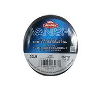 Berkley Vanish®, lenza da pesca trasparente in fluorocarbonio, 1,8 kg, 228 m, adatta per ambienti d'acqua salata e d'acqua dolce