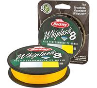 Berkley Whiplash 8, Lenze da Pesca Unisex Adulto, Gelb, 20.8kg | 46lb| 150m
