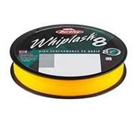 Berkley Whiplash8, Filo da Pesca, Superline, Pesca dei Predatori, Luccio, Persico, Lucioperca, Trota, Unisex, Giallo, 0.28 mm, 47.1Kg, 104 Lb, 295Yd