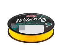 Berkley Whiplash8, Filo da Pesca, Superline, Pesca Predatori, Luccio, Persico, Lucioperca, Trota, Unisex, Giallo, 0.18 mm, 23.3 Kg, 51 Lb, 330 Iarde