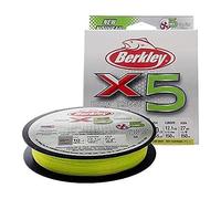 Berkley Filo da pesca X5 - Treccia 5 fili per mare e acqua dolce, più resistente