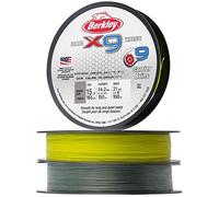 Berkley X9, Lenza da Pesca Intrecciata Unisex-Adulto, Verde Fiamma, 17.0kg| 328yd | 150m