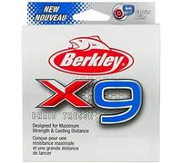 BERKLEY X9, Lenza da Pesca Intrecciata Verde Lo-Vis Unisex
