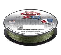 BERKLEY X9, Lenza da Pesca Intrecciata Verde Lo-Vis Unisex