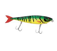 Berkley Zilla Esca da nuoto, esca da nuoto multigiunta, esca a scorrimento lento, esca da pesca a lancio lungo per pescatori di predatori; luccio, lucioperca, spigola, 12 cm, lucioperca dorato